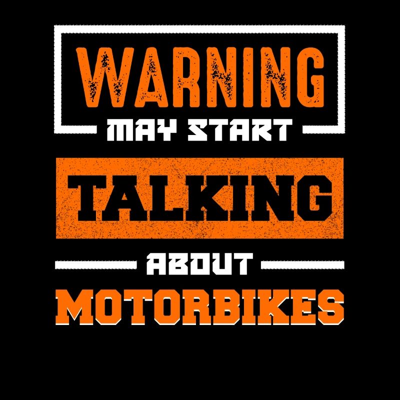 Warnung Motorradgespräche Starten