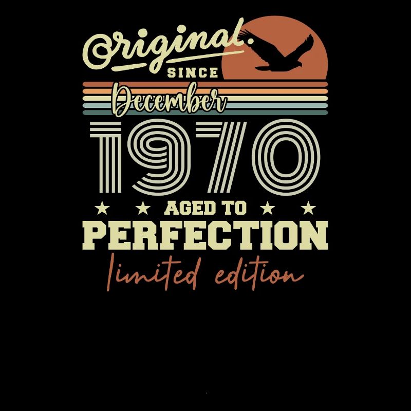 Anniversaire 55 ans | Originale Décembre 1970