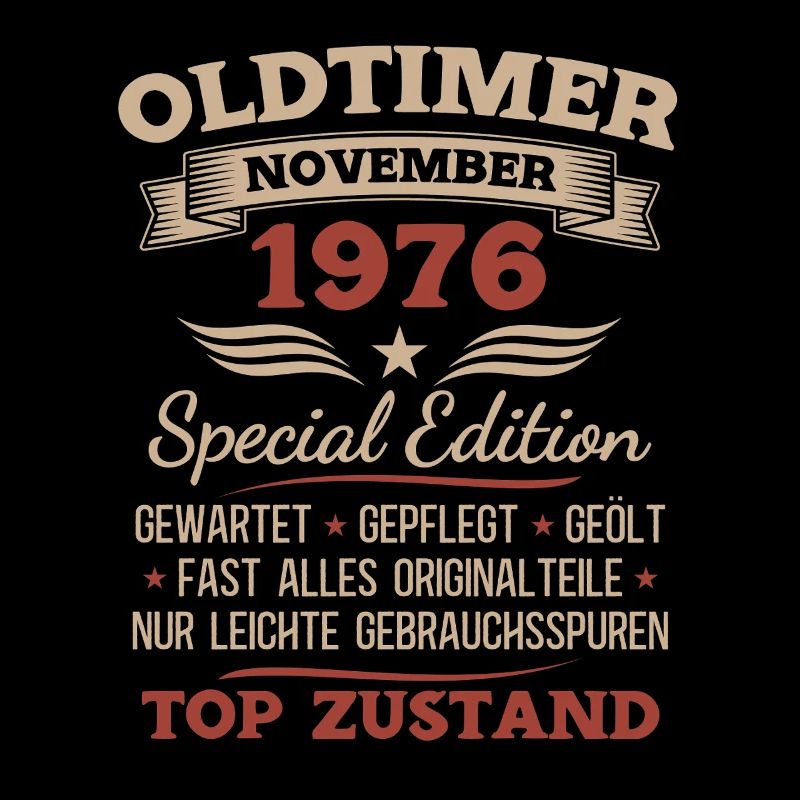 50. Geburtstag Geschenk Oldtimer November 1976