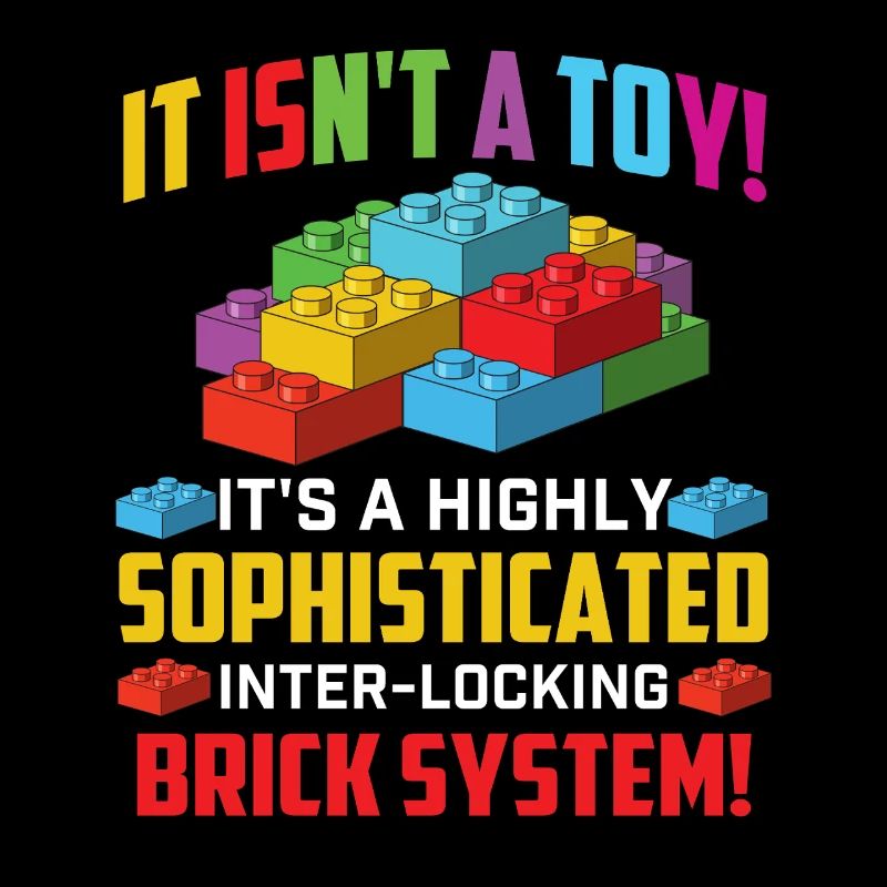 Sophisticated Interlocking Brick System Humor