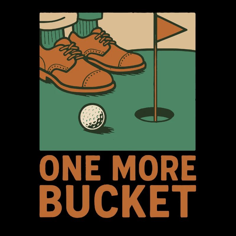 Lustiger Golf Noch ein Eimer Golf Liebhaber Golfer