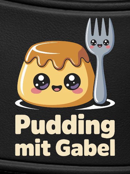 Pudding Mit Gabel
