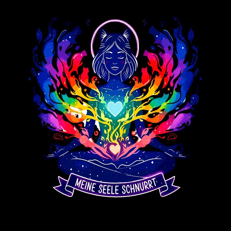 Mon âme ronronne - Yoga Chat Arc-en-ciel