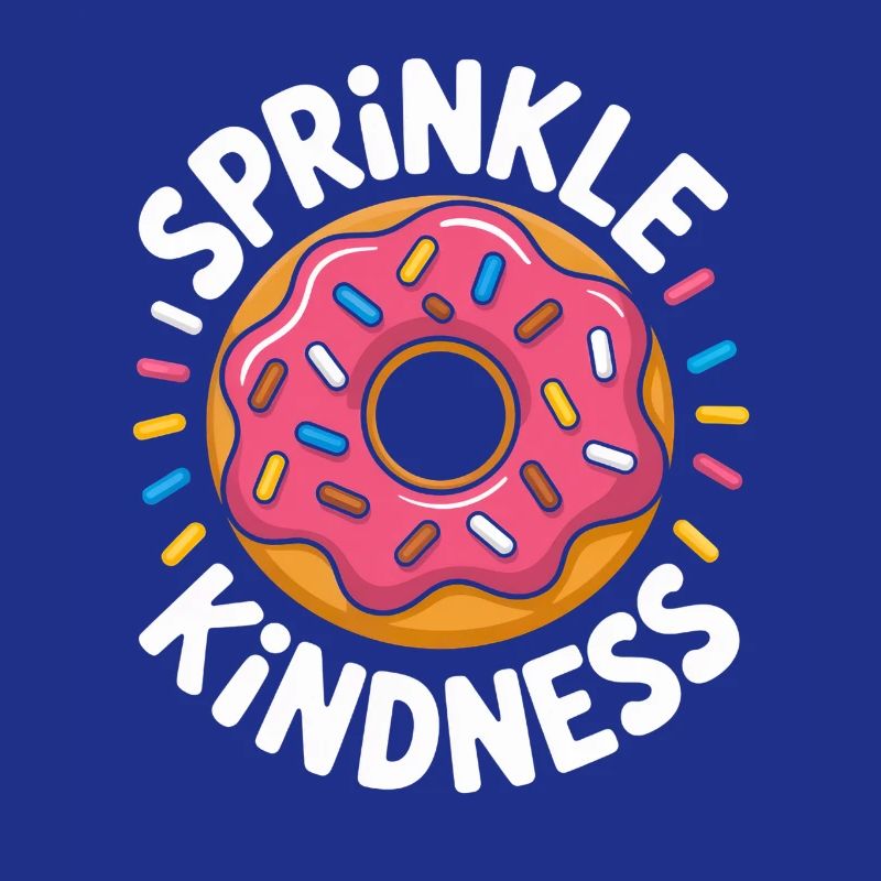 Sprinkle Kindness Warmth Donut Love