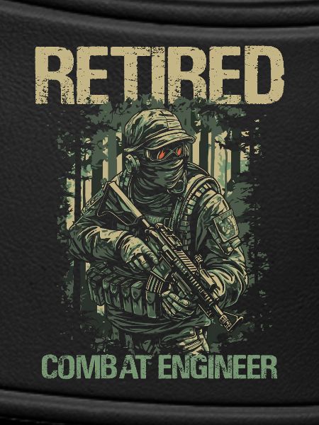 Calm Combat Engineer Illustration