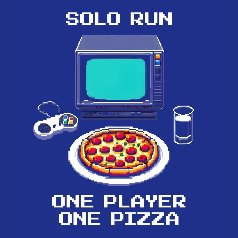 Solo Run: Ein Spieler, eine Pizza | Singleplayer