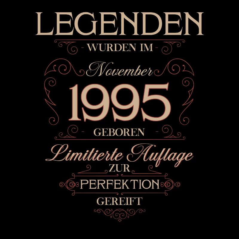 30th Birthday Legend November Vintage 1995