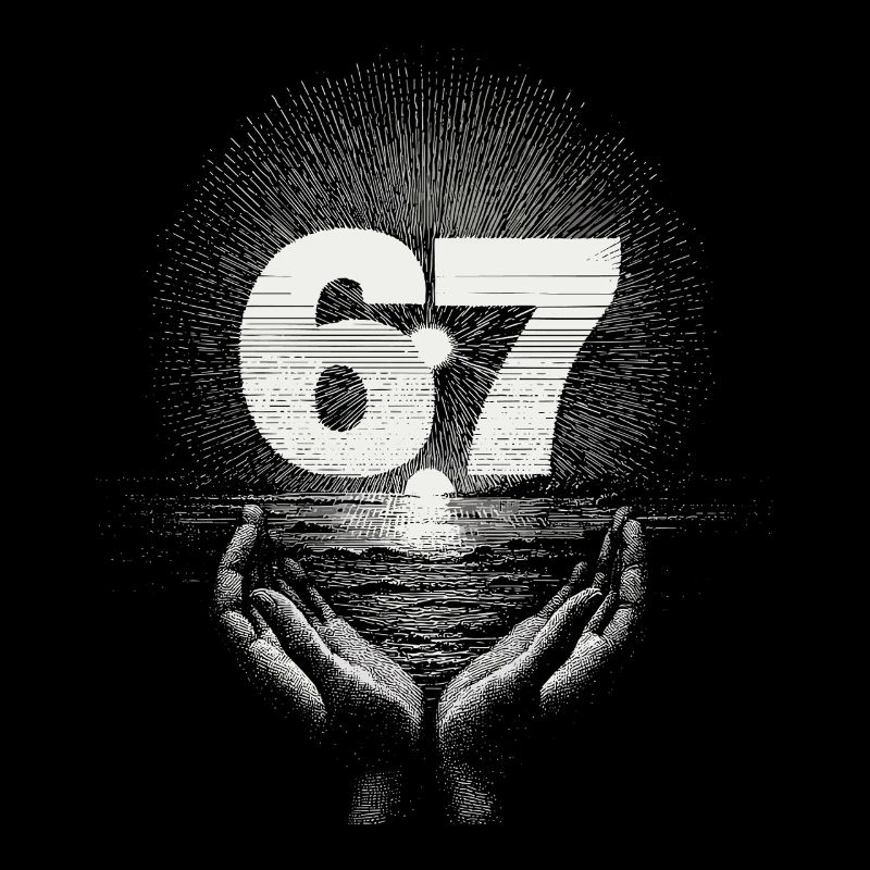 6 7 Mème – Le symbole que seuls les initiés peuvent comprendre