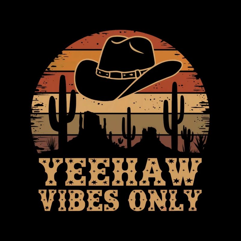 Yeehaw Vibes Only – Western Retro