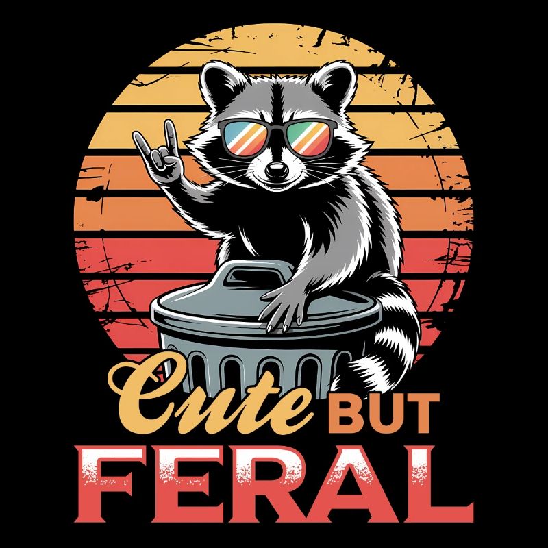 Funny Raccoon