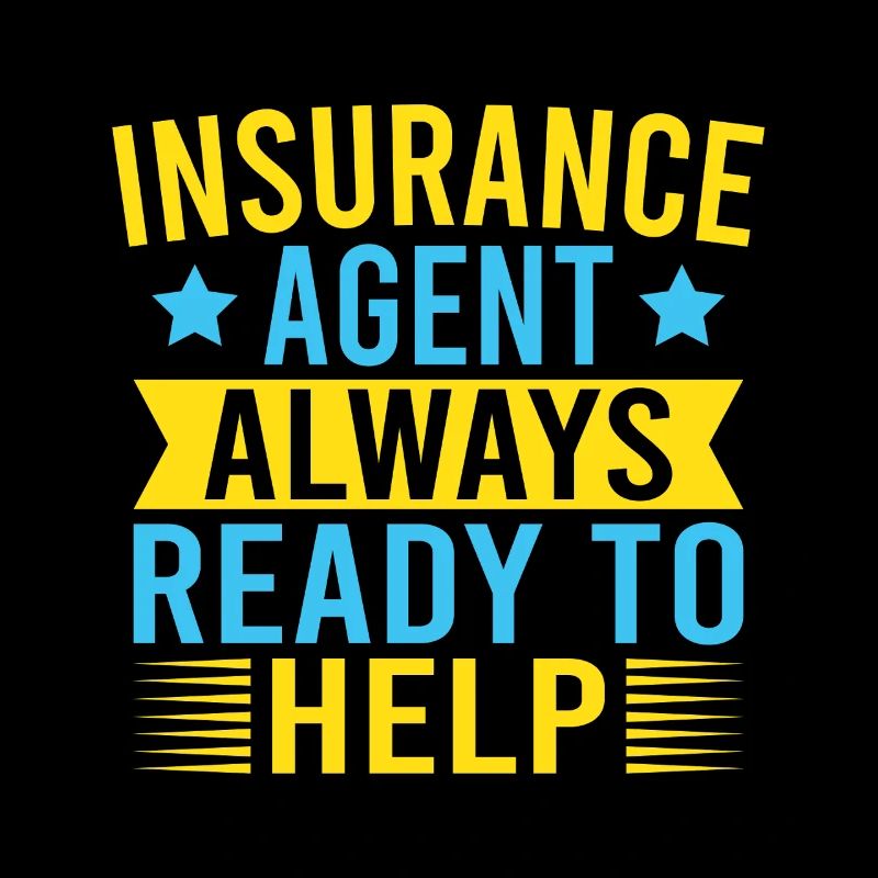 Agent d’assurance prêt à aider Funny Insurance