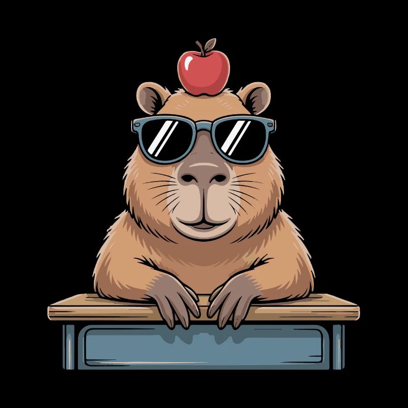 Süßes Capybara