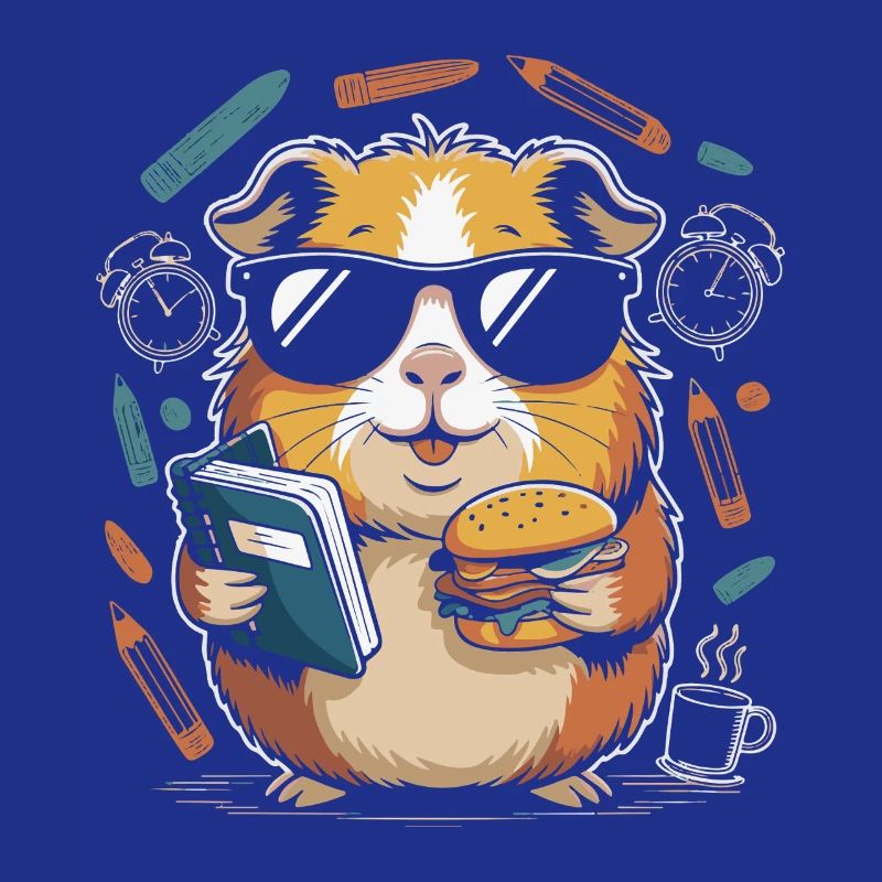 Buchheld Hamster mit Burger