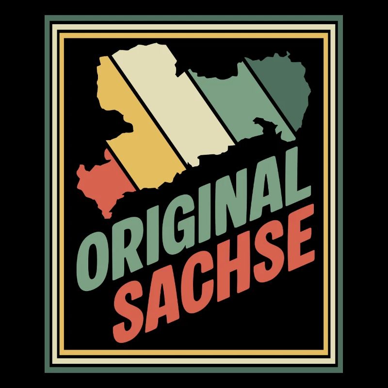 Original Saxony Retro Emblem