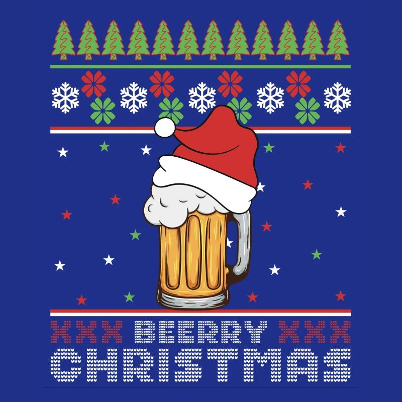 Frohe Weihnachtsbier, hässlicher Pullover – Geschenk