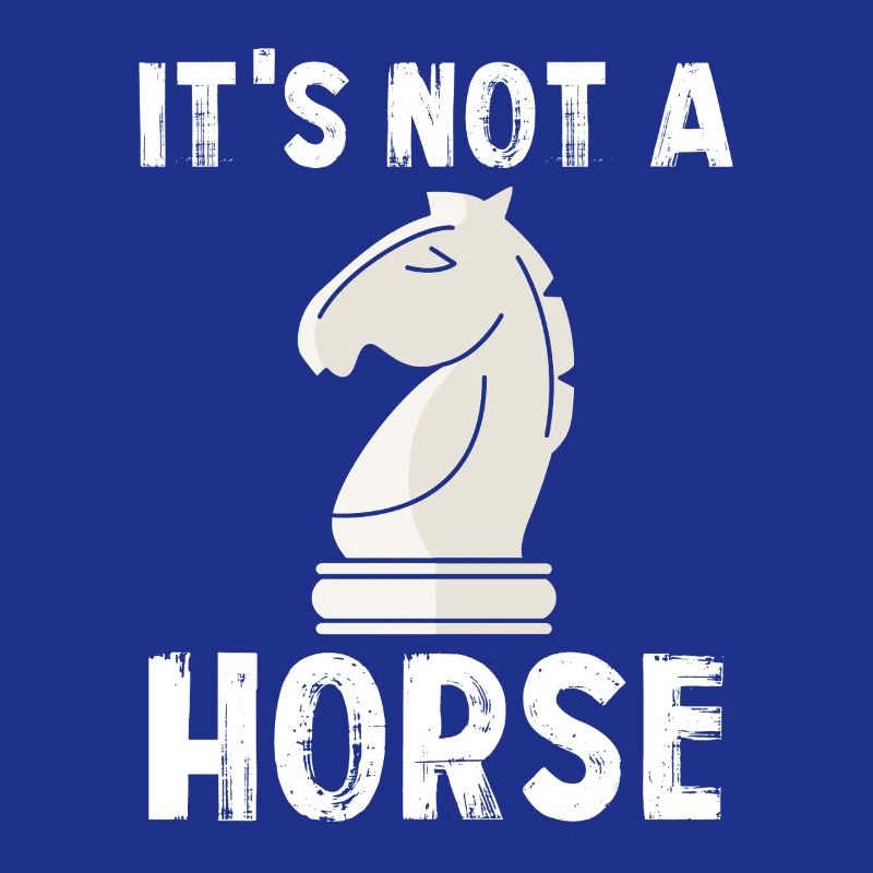 Ce n’est pas une pièce d’échecs cheval