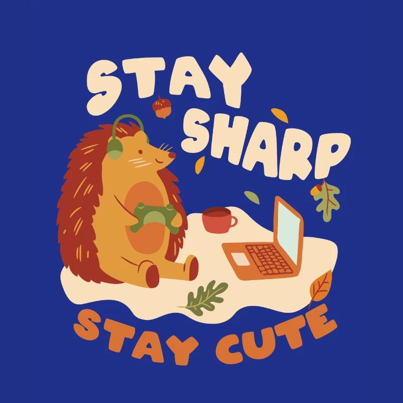 Igel Tag Journée du hérisson Reste en forme Reste mignon