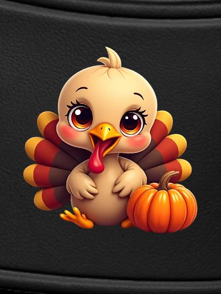 Bébé dinde de Thanksgiving