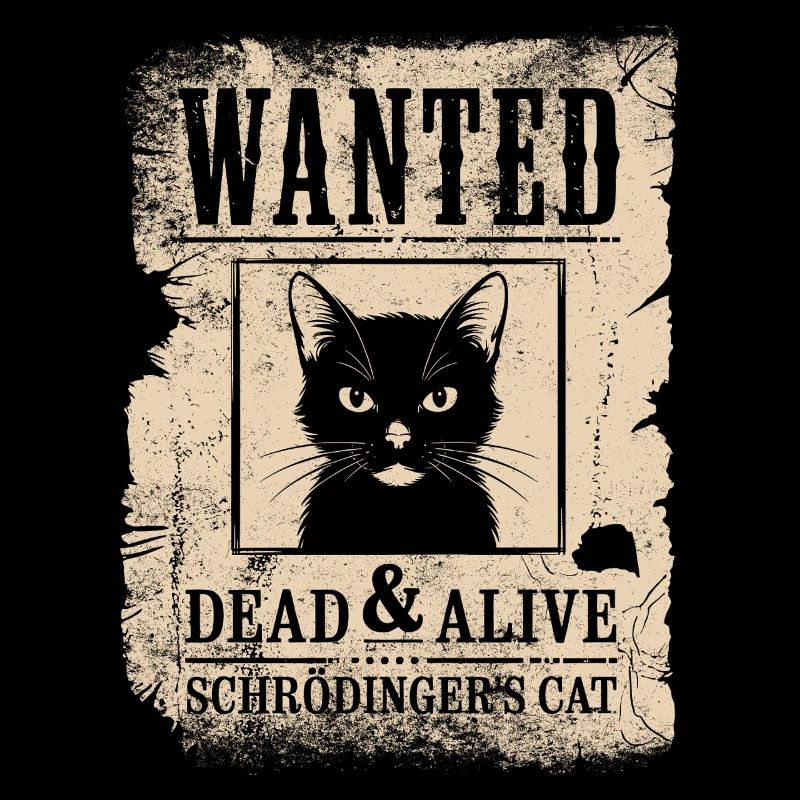 Wanted Dead & Alive Schrödinger's Cat