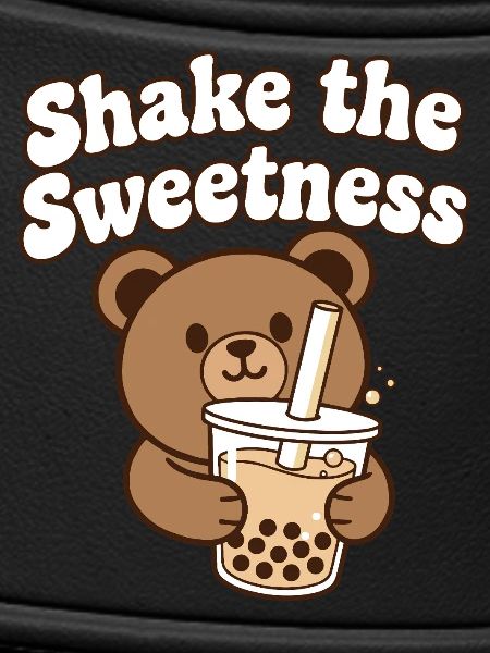 Kawaii Bär mit Bubble Tea