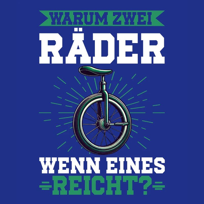 Why two wheels when one is enough