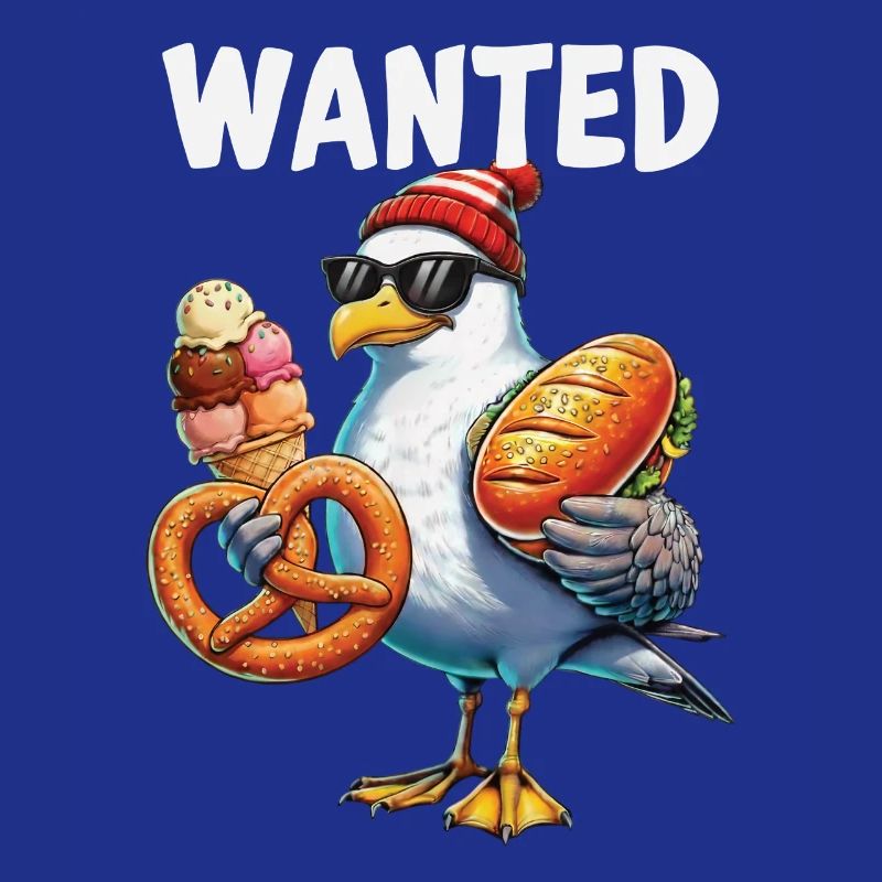 Gesucht Möwe Brezel Eiscreme