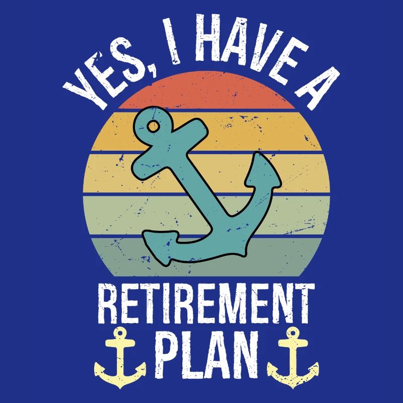 Plain Sailing Boat Retirement Plan Gift