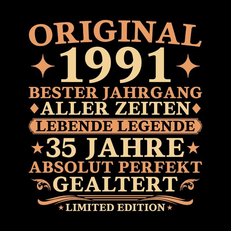 Présent original pour le 35e anniversaire de l’année 1991