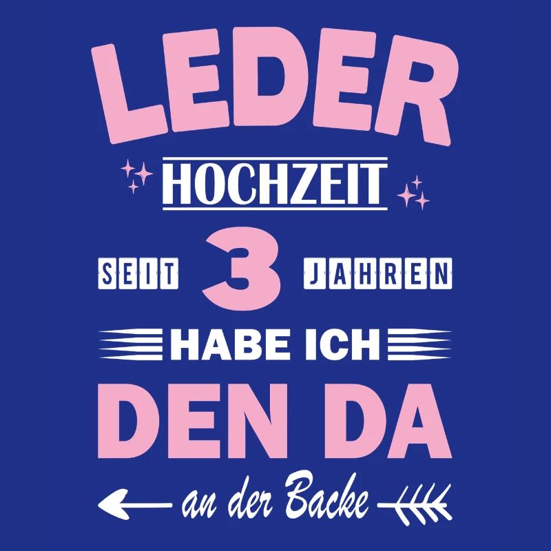 3. Hochzeitstag Ehefrau Jahrestag Ehe Geschenk
