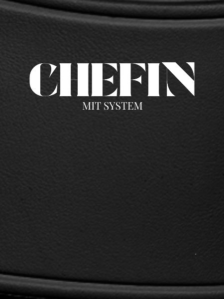 Chefin Spruch Mit System