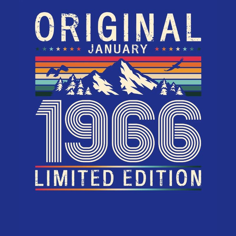 60e anniversaire Original Millésime janvier 1966