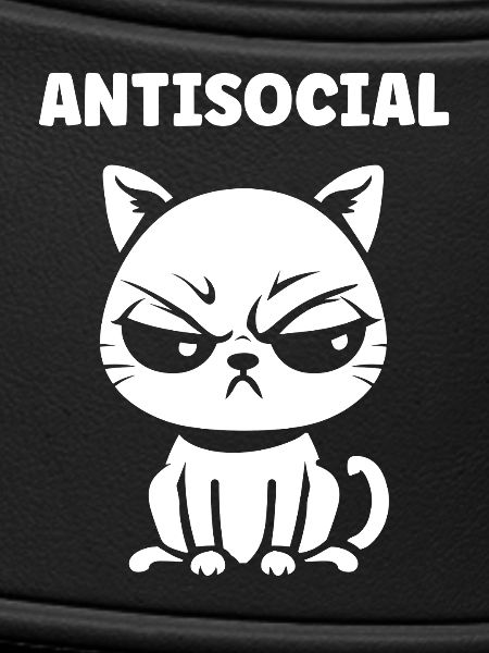 Antisocial Black White Chat