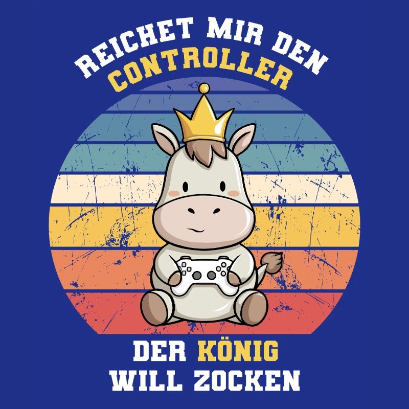 Reichet mir den controller der König will zocken