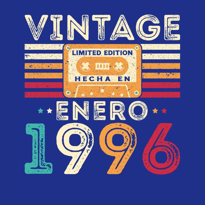 Januar 1996 Retro Vintage Geburtstagsgeschenk