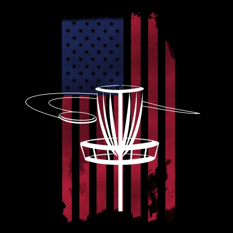 Disc Golf USA Flagge