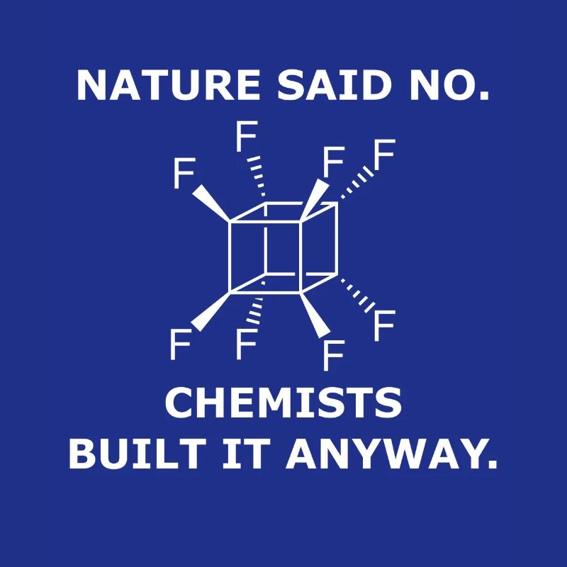 Perfluoro-Cuban Molecule – Chemie Science
