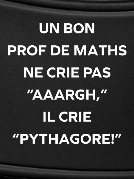 Mathelehrer ruft Pythagoras