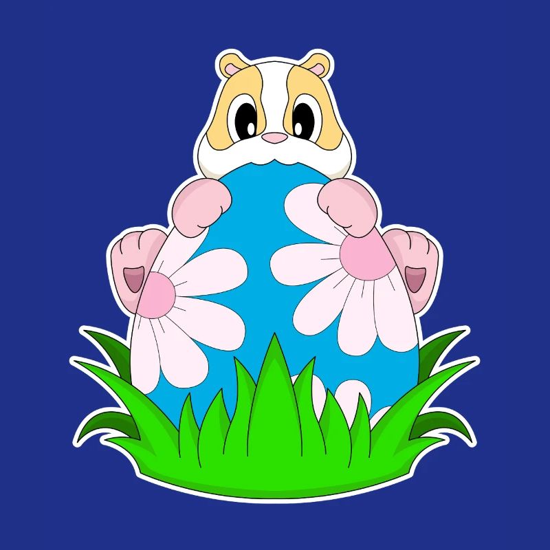 Œuf de Pâques pour hamster