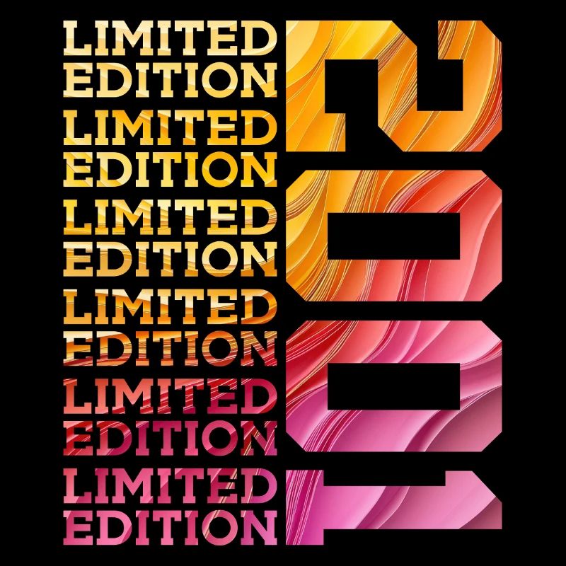 ÉDITION LIMITÉE 2001 25 ANS 25E ANNIVERSAIRE