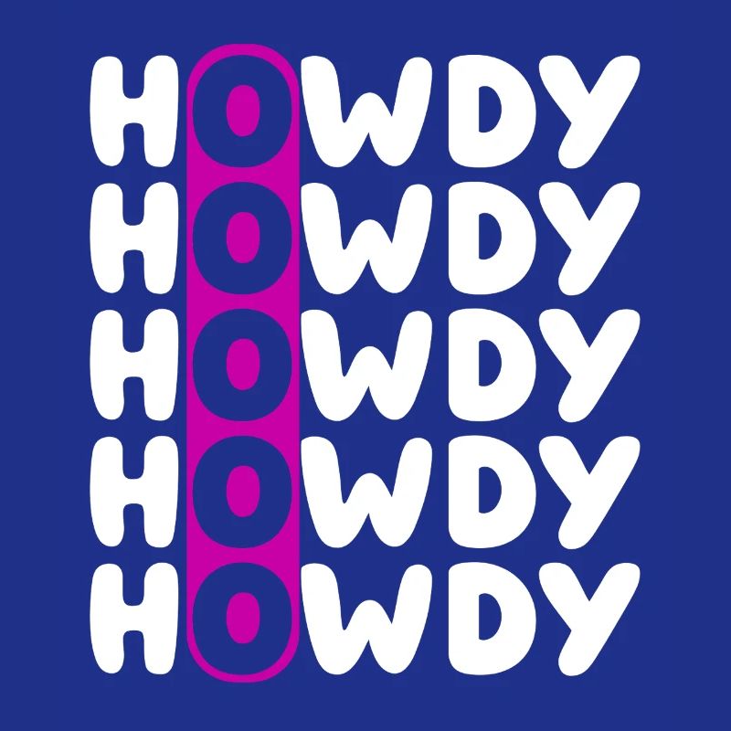 Howdy Repeat O Western Pattern