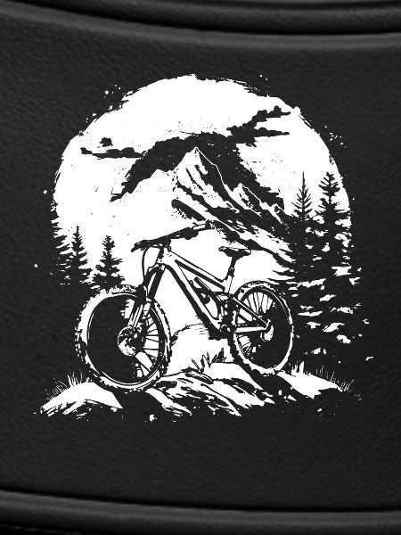 Mountain Biker Graphic