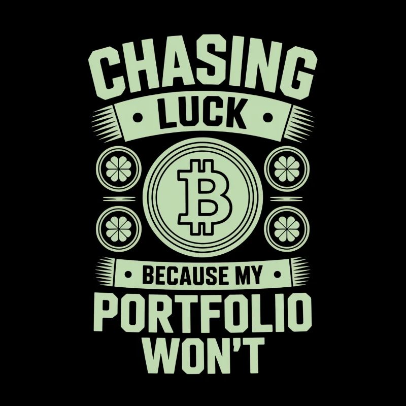 St Patricks Day Chasing Luck Because My Portfolio