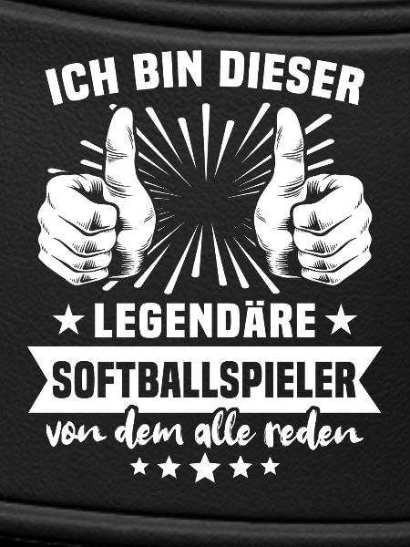 Softball Player Legend