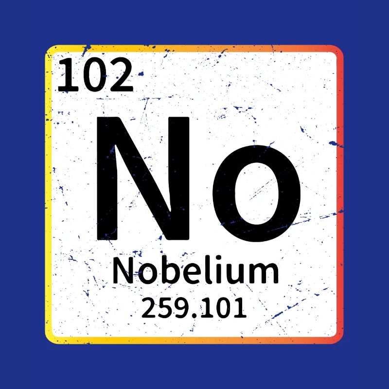 no chemistry periodic table