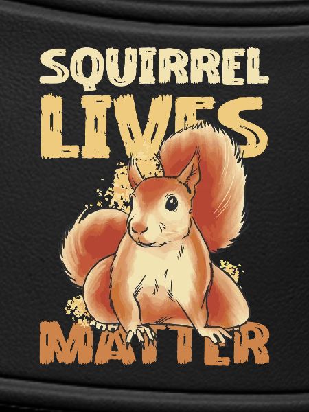 Squirrel Lives Matter Illustration