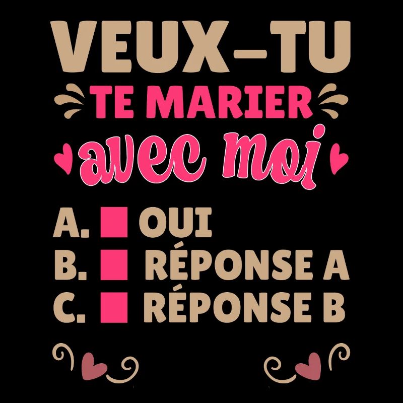 Demande en Mariage Originale Couple Saint Valentin