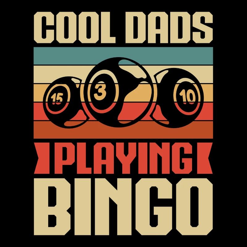 Jeu de bingo Cool Dads jouant au bingo