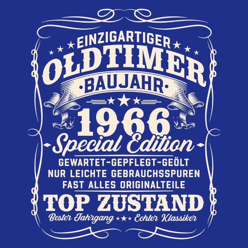 60. Geburtstag 1966 Oldtimer Geschenk Retro