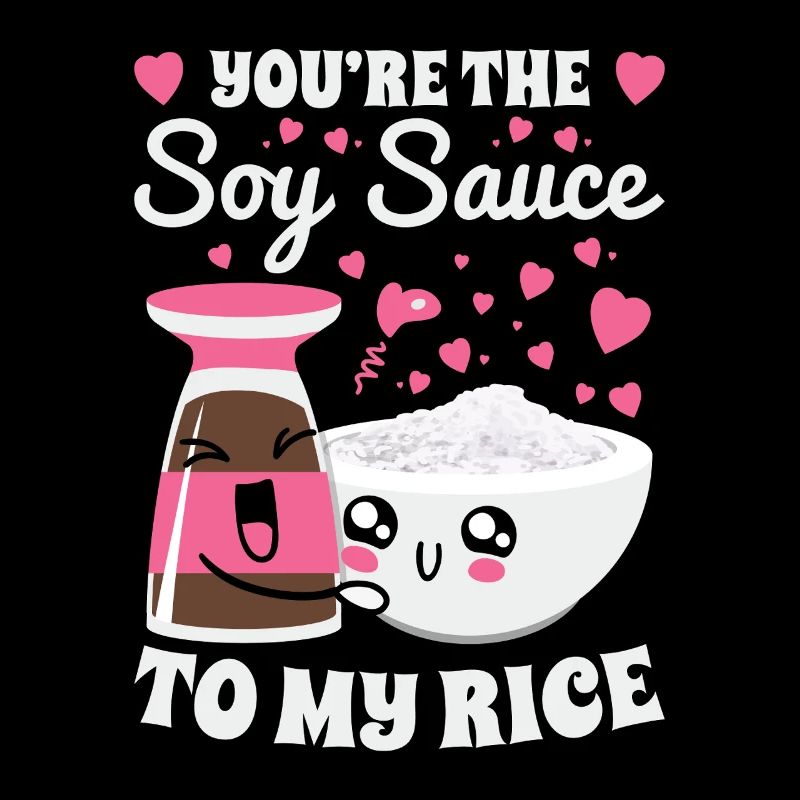Rice and Soy Sauce Gift Asian Cuisine