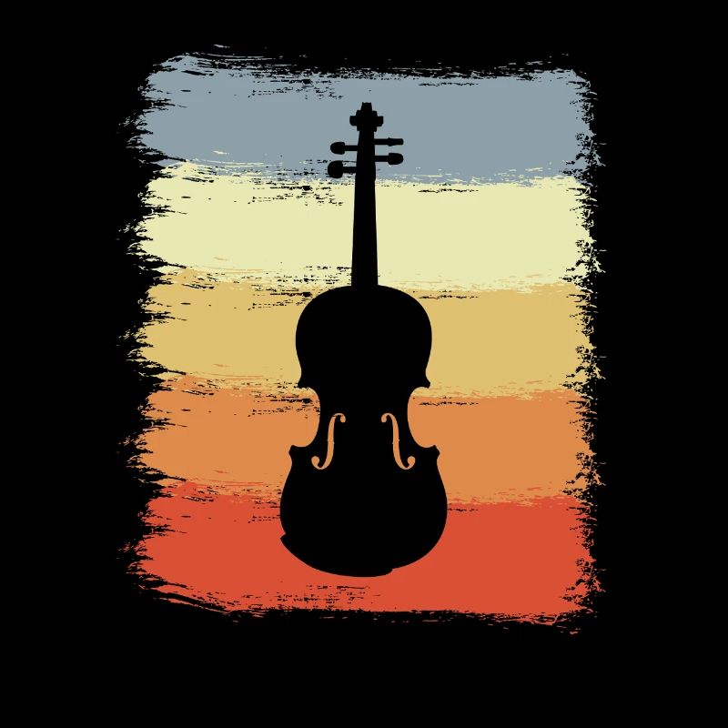 Vintage Violin Sketch